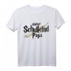 Herren Schulanfang Einschulung Schulkind Papa T-Shirt - Stolzes Design mit Märchen, Zauberern und Zwergen
