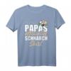 Papas lustiges Panda Schlafshirt – Pyjama, Nachthemd & Schlafanzug für Papa, Ehemann & Schnarchende – Originelles Geschenkidee