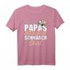 Papas lustiges Panda Schlafshirt – Pyjama, Nachthemd & Schlafanzug für Papa, Ehemann & Schnarchende – Originelles Geschenkidee