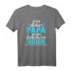 Stolzer Papa Vater T-Shirt mit lustigem Sohn-Motiv – Perfektes Geschenk zum Vatertag & Weihnachten