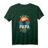 Papa 2023 Loading Dabbing Papa T-Shirt - Lustiges Geschenk für werdende Väter, Schwangerschaftsankündigung & Babyparty-Outfit
