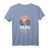 Papa 2023 Loading Dabbing Papa T-Shirt - Lustiges Geschenk für werdende Väter, Schwangerschaftsankündigung & Babyparty-Outfit