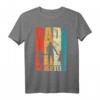 Dad Hoch 2 Papa Hoch 2 Töchter Zweifacher Papa T-Shirt – Witziges Geschenk zum Vatertag, Geburtstag & Weihnachten für den besten Papa