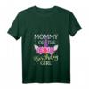 Damen Einhorn Mommy Of The Birthday Girl Familien T-Shirt mit V-Ausschnitt – Passendes Outfit für Geburtstagsfeiern & Familienfeste