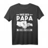 Wie der Papa so der Sohn T-Shirt - Humorvolles Vatertagsgeschenk für Väter, Bonus- und Stiefväter