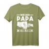 Wie der Papa so der Sohn T-Shirt - Humorvolles Vatertagsgeschenk für Väter, Bonus- und Stiefväter