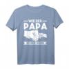 Wie der Papa so der Sohn T-Shirt - Humorvolles Vatertagsgeschenk für Väter, Bonus- und Stiefväter
