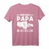 Wie der Papa so der Sohn T-Shirt - Humorvolles Vatertagsgeschenk für Väter, Bonus- und Stiefväter