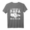 Wie der Papa so der Sohn T-Shirt - Humorvolles Vatertagsgeschenk für Väter, Bonus- und Stiefväter