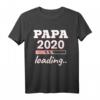 Papa Loading 2020 T-Shirt – Witziges Geschenk für werdende Väter, Schwangerschaft & Babyankündigung