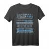 Ich bin Stolzer Papa Vater Tochter Eltern Geschenk Spruch T-Shirt – Lustiges Personalisiertes Papa T-Shirt für Geburtstag, Weihnachten & Vatertag