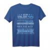 Ich bin Stolzer Papa Vater Tochter Eltern Geschenk Spruch T-Shirt – Lustiges Personalisiertes Papa T-Shirt für Geburtstag, Weihnachten & Vatertag