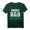 Skifahren Papa Winterurlaub Skifahrer Skirennläufer Geschenk T-Shirt - Perfektes Geschenk für Skibegeisterte Männer, Frauen & Kinder
