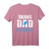 Skifahren Papa Winterurlaub Skifahrer Skirennläufer Geschenk T-Shirt - Perfektes Geschenk für Skibegeisterte Männer, Frauen & Kinder