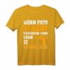 Humorvolles Vater T-Shirt: Wenn Papa es nicht reparieren kann, kann es keiner – Perfektes Geschenk für Bastler, Schrauber und Papas zum Vatertag & Geburtstag