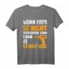 Humorvolles Vater T-Shirt: Wenn Papa es nicht reparieren kann, kann es keiner – Perfektes Geschenk für Bastler, Schrauber und Papas zum Vatertag & Geburtstag