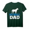 Pitbull Papa T-Shirt für Hundebesitzer und Papas – Klassisch geschnitten, doppelt genähter Saum