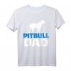 Pitbull Papa T-Shirt für Hundebesitzer und Papas – Klassisch geschnitten, doppelt genähter Saum