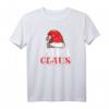Weihnachten Familie Weihnachtsoutfit Papa Claus T-Shirt mit Weihnachtsmann Mütze – Witziges Weihnachtsgeschenk für Vater, Ehemann & die ganze Familie