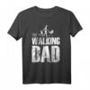The Walking Dad 2022 Vater Tochter Partnerlook T-Shirt – Lustiges Papa-Shirt für Männertag, Geburtstag & Schwangerschaftsgeschenk