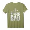The Walking Dad 2022 Vater Tochter Partnerlook T-Shirt – Lustiges Papa-Shirt für Männertag, Geburtstag & Schwangerschaftsgeschenk