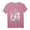 The Walking Dad 2022 Vater Tochter Partnerlook T-Shirt – Lustiges Papa-Shirt für Männertag, Geburtstag & Schwangerschaftsgeschenk