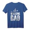 The Walking Dad 2022 Vater Tochter Partnerlook T-Shirt – Lustiges Papa-Shirt für Männertag, Geburtstag & Schwangerschaftsgeschenk