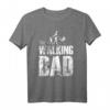 The Walking Dad 2022 Vater Tochter Partnerlook T-Shirt – Lustiges Papa-Shirt für Männertag, Geburtstag & Schwangerschaftsgeschenk