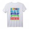 Autisten Papa Vater Welt Autismus Tag Autism Dad T-Shirt – Unterstützung & Awareness für autistische Kinder & Eltern