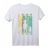 Herren Papa von drei Mädchen Vatertag Retro Vater T-Shirt - Klassisch geschnitten, doppelt genähter Saum