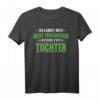 Papa Vater Ich habe zwei Töchter Fun Spruch Lustiges T-Shirt – Originelles Geschenk für Papa zum Vatertag oder Geburtstag