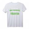 Papa Vater Ich habe zwei Töchter Fun Spruch Lustiges T-Shirt – Originelles Geschenk für Papa zum Vatertag oder Geburtstag