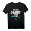 Soon To Be Daddy Loading 2024 T-Shirt - Lustiges Geschenk für werdende Väter, Vater werden, Babyankündigung & Gender Reveal