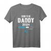 Soon To Be Daddy Loading 2024 T-Shirt - Lustiges Geschenk für werdende Väter, Vater werden, Babyankündigung & Gender Reveal