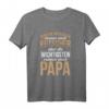 Herren Kutscher Und Papa Pferdekutsche T-Shirt - Lustiges Geschenk für Kutscher, Väter & Pferdeliebhaber