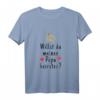 Kinder Willst du meinen Papa heiraten? Romantisches Verlobung T-Shirt für kreative Heiratsanträge