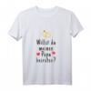 Kinder Willst du meinen Papa heiraten? Romantisches Verlobung T-Shirt für kreative Heiratsanträge
