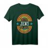 Bester Jens der Welt - Lustiges personalisiertes Jens Namen T-Shirt im Vintage Look, perfekt für Geburtstage, Vatertag & Weihnachten