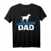 Herren Labrador Papa T-Shirt - Klassisch geschnitten, perfekt für Hundebesitzer und Väter