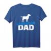 Herren Labrador Papa T-Shirt - Klassisch geschnitten, perfekt für Hundebesitzer und Väter