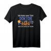 Ich habe zwei Titel - Doktor und Papa T-Shirt – Lustiges Geschenk für stolze Väter und Doktoren zum Vatertag & Abschluss