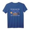 Ich habe zwei Titel - Doktor und Papa T-Shirt – Lustiges Geschenk für stolze Väter und Doktoren zum Vatertag & Abschluss