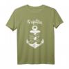 Papa und seine Crew Papitän T-Shirt – Lustiges Geschenk für den Kapitän der Familie mit Segelboot oder Yacht