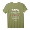 Lustiges Papa Tochter T-Shirt mit Spruch - Ironisches Geschenk für Vater und Tochter