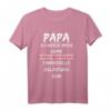 Lustiges Papa Tochter T-Shirt mit Spruch - Ironisches Geschenk für Vater und Tochter