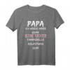 Lustiges Papa Tochter T-Shirt mit Spruch - Ironisches Geschenk für Vater und Tochter