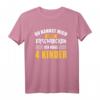 Nicht erschrecken Papa Mama vier 4 Kindern lustiges Spruch T-Shirt - Perfektes Geschenk für Eltern zu Vatertag, Muttertag & Weihnachten