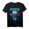 Papa 2021 loading - Werdende Vater Eltern Geschenk T-Shirt für Schwangerschaftsankündigung, Vatertag & Geburtstag