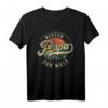 Vintage Bester Papa der Welt T-Shirt – Originelles Vatertag Geschenk für Vater, Geburtstag & Weihnachten