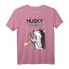 Husky Dad Hunde Papa Herrchen T-Shirt – Perfektes Geschenk für Hundeliebhaber, Väter & Husky-Fans zu Geburtstag, Weihnachten & Vatertag